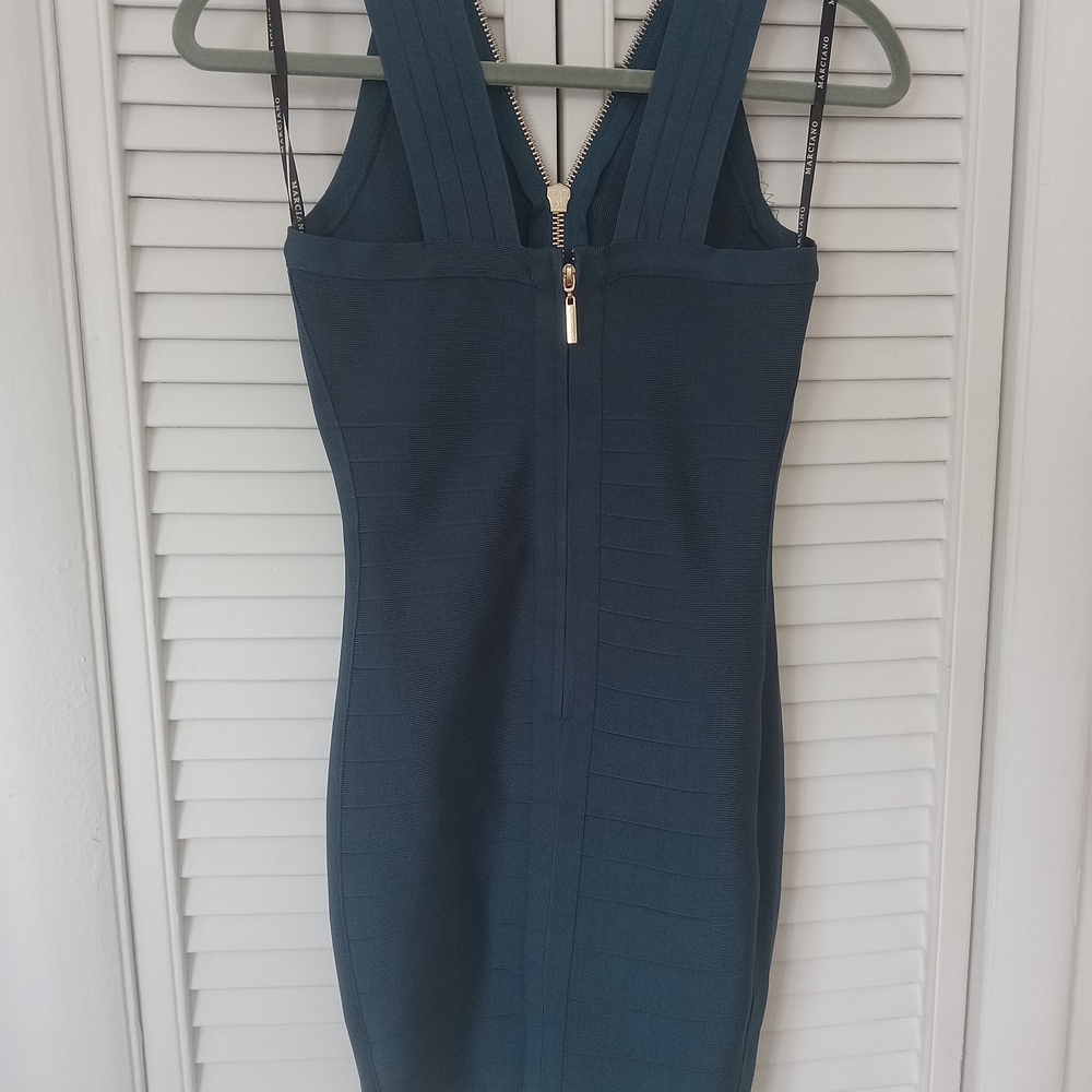 Marciano Deep Blue Backless Dress